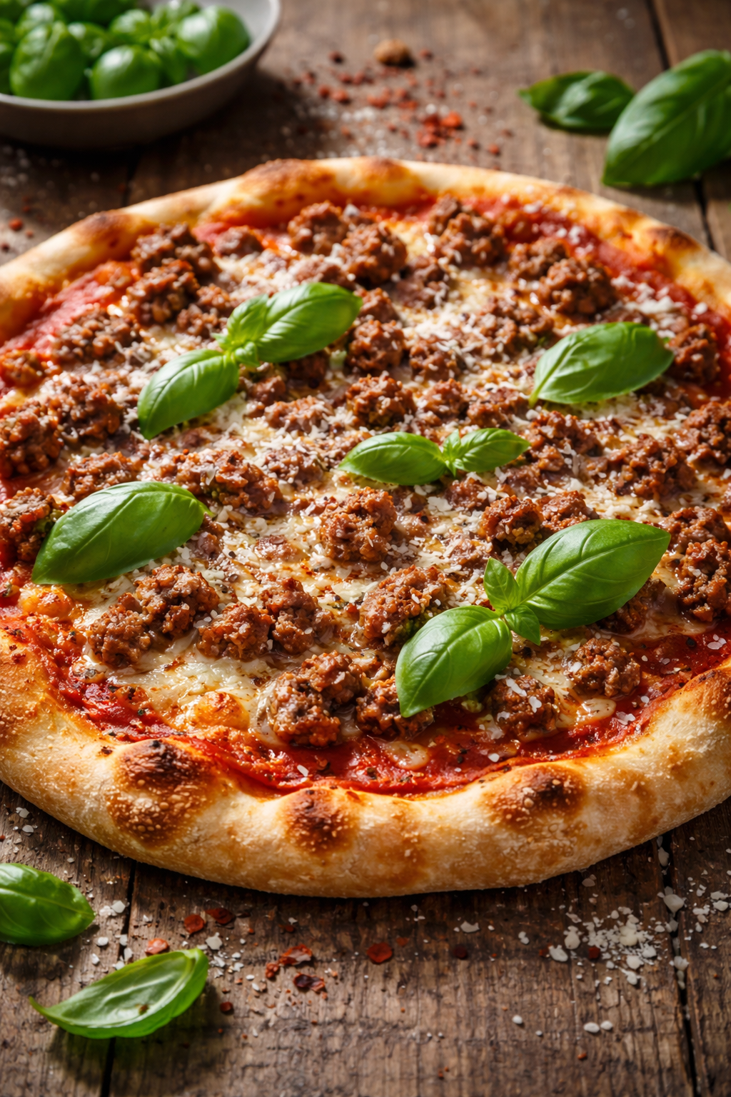 Pizza Bolognese