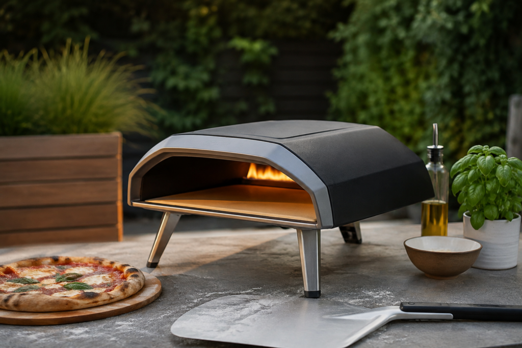 foto van een moderne pizzaoven ter illustratie bij een pizzaoven koopgids